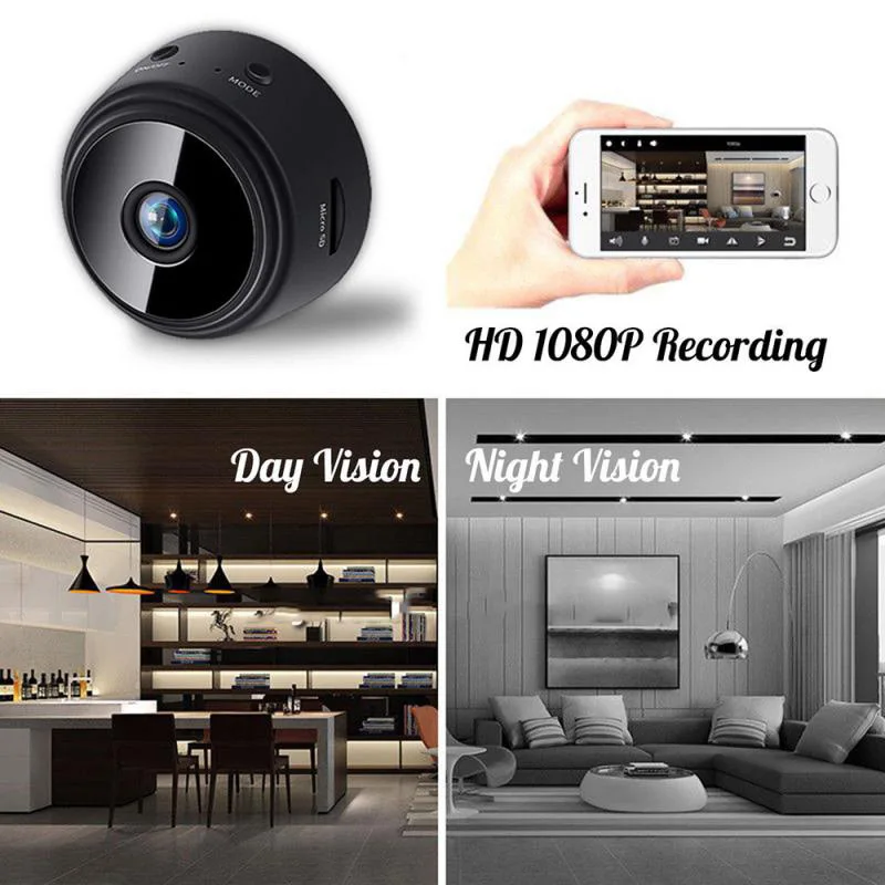 A9 Mini IP Camera 1080p HD Wireless Micro Camcorders Night Version Voice Video Security Surveillance Wifi Cameras Smart Home - Image 3