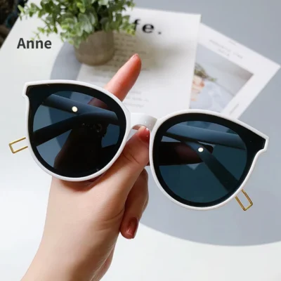 Fashion Women's Sunglasses Fashion Big Round Sun Glasses for Female Oversized Shades Vintage Jelly Color Green Sunglass UV400