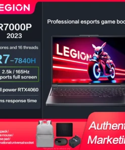 Lenovo Legion R7000/R7000P 2023 Esports Gaming Notebook Computer Laptops R5-6600H/R7-6800H/R7-7840H RTX4060/3050Ti 2.5k 165Hz