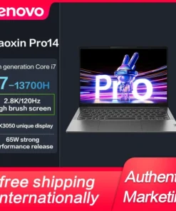 Lenovo XiaoXin Pro 14 2023 Slim Laptop Intel I5-13500H/i7-13700H Iris Xe 14-inch IPS 120Hz 2.8K Full Screen Notebook