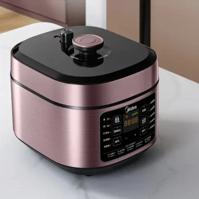 Midea Pressure Cooker 5 Liter Household Stainless Steel Thick Inner Pot Rice Cooker Multicooker Electric Pressure Cooker